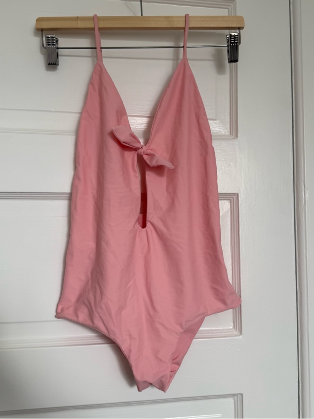 Aila Blue Frankie Tie-Front One-Piece Swimsuit - pink - Picture 4 of 6